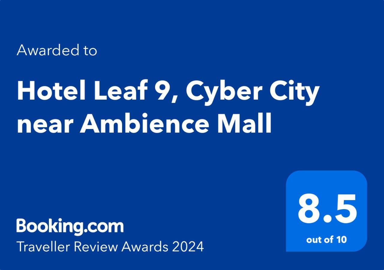 Hotel Leaf 9, Cyber City Near Ambience Mall Гургаон Екстериор снимка